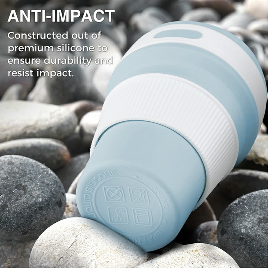 Collapsible coffee cup
