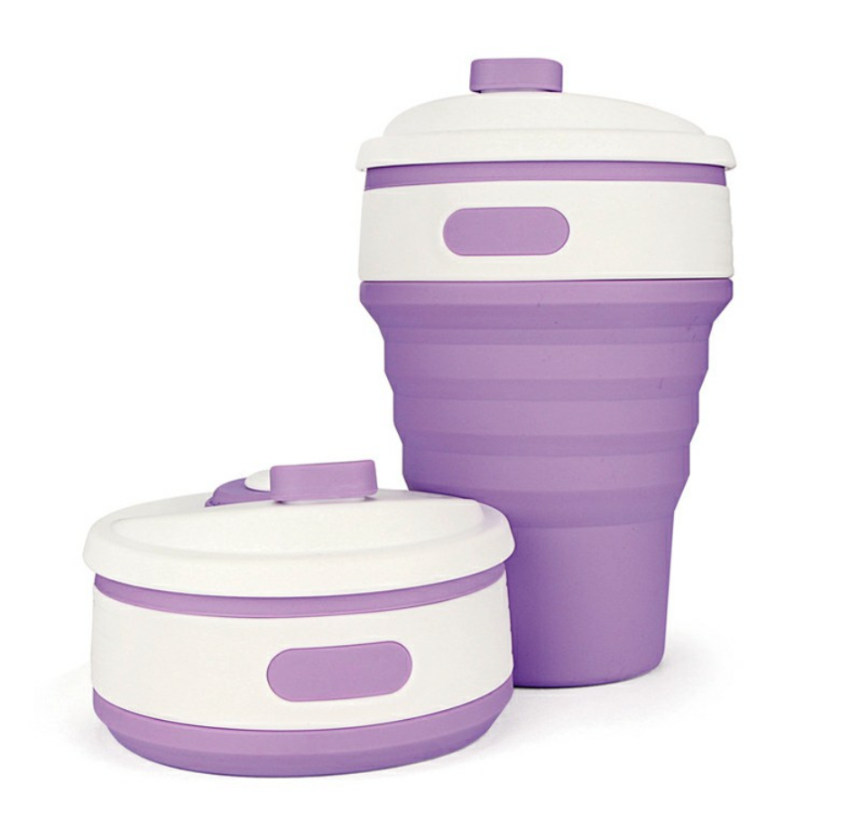 Collapsible coffee cup