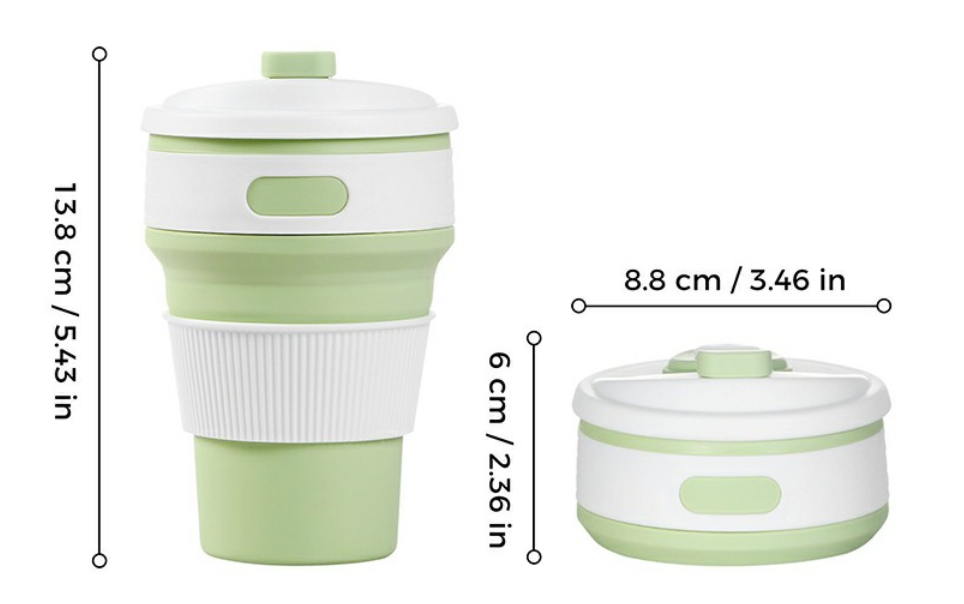 Collapsible coffee cup