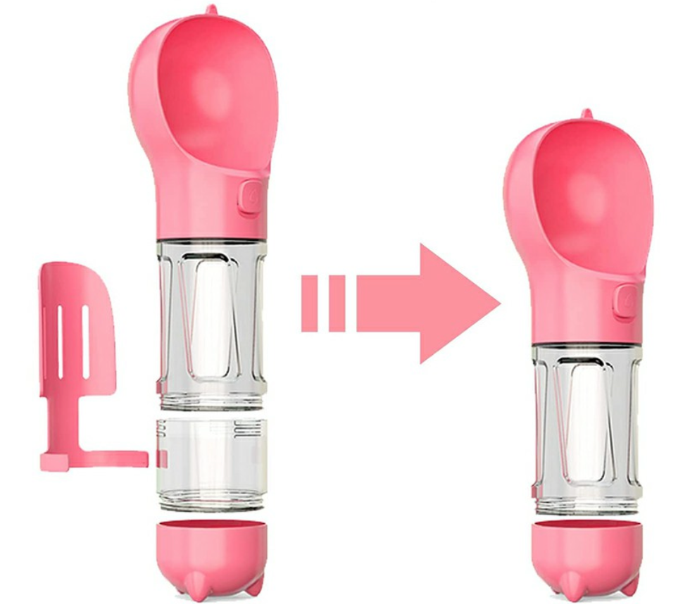 4-in-1 Travel Pet Bottle